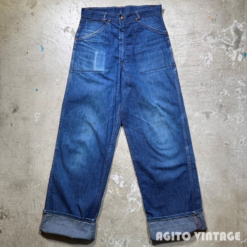 U.S.VINTAGE 40S デニムペインターパンツ - 大阪 Snap Magazine