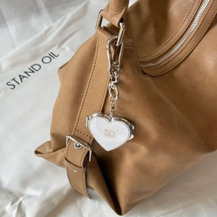 韓国【STAND OIL】Mushy Bag マッシュバック バター グレー 24FW]◇stand oil スタンドオイル◇Mushy Bag◇マッシュバック