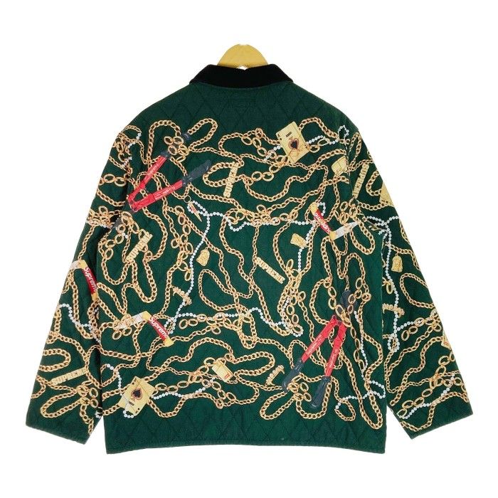 ☆Supreme シュプリーム Chains Quilted Jacket チェーン