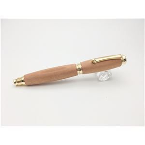 銘木材 万年筆 文房具 山桜 やまざくら 中太字 文具 ステーショナリー SKLAD-KIRPICHA_RU