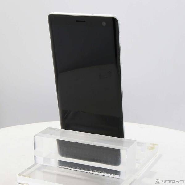 中古品〕 Xperia XZ3 64GB ホワイトシルバー SOV39 auロック解除SIM