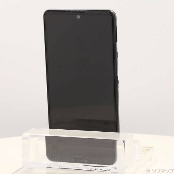 中古品〕 AQUOS sense4 64GB ブラック SH-41A docomo【368