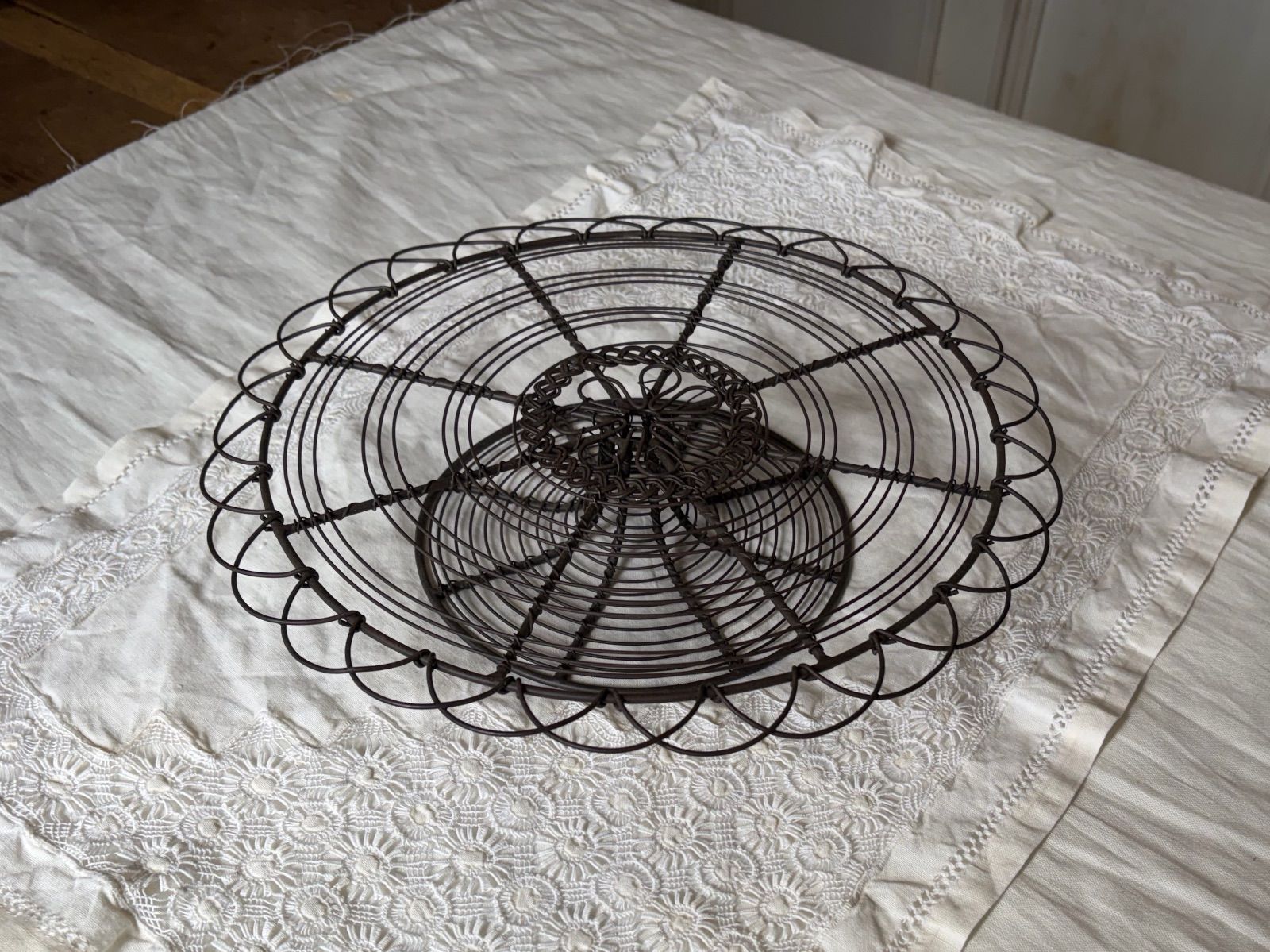 メタルパニエのコンポティエ フランスインテリア