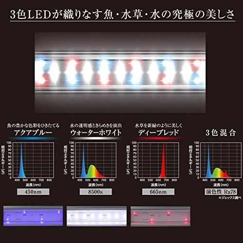 メルカリshops 45cm水槽用 Gex クリアled クリア Led Power Iii 450