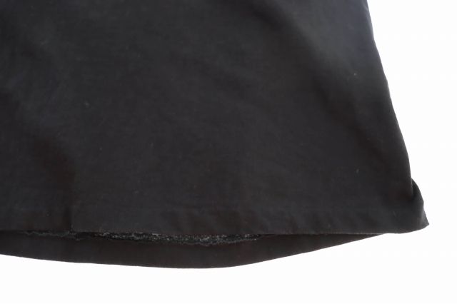 最高品質を待つ！ コモリ COMOLI 25SS コットン ジャージ 半袖Tシャツ B01-05010 3 黒 ブラック ブランド古着ベクトル 251024