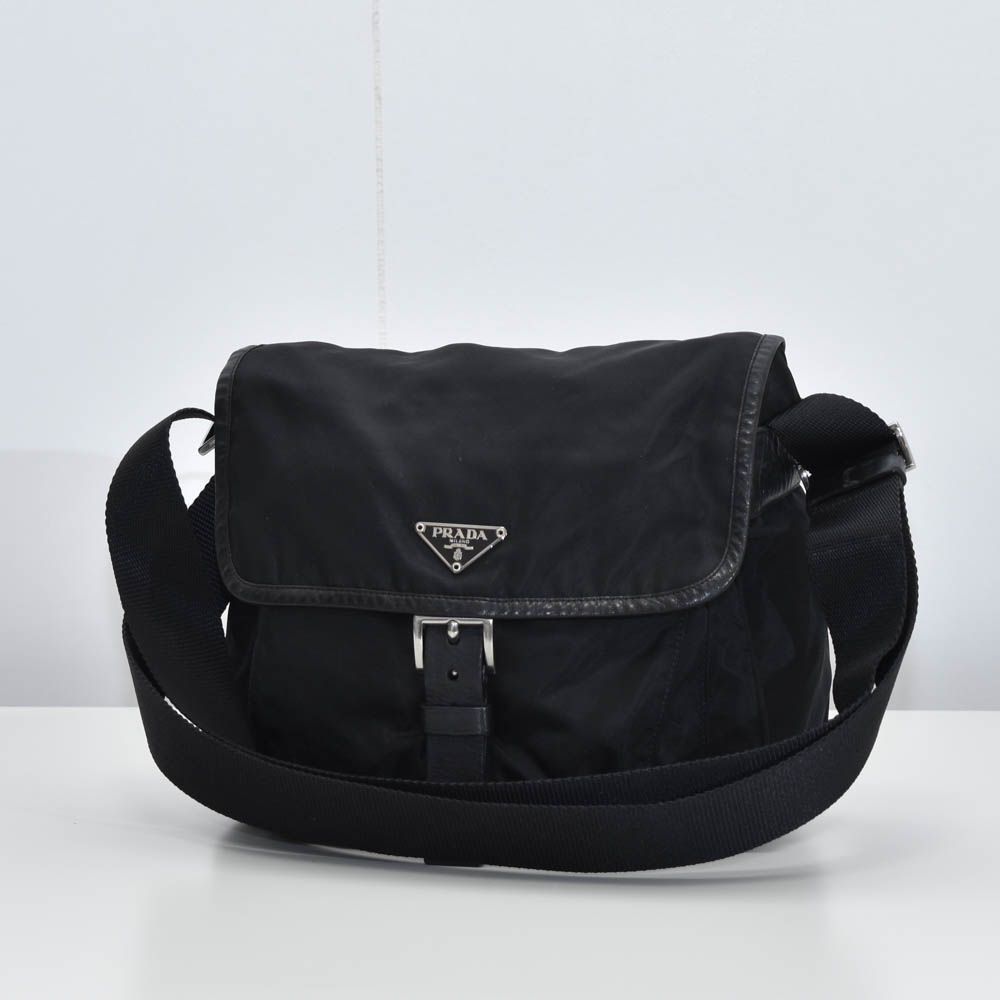 中古USED PRADA ショルダーバッグ ナイロン BT0173 ロゴ 33010 中古USED PRADA ショルダーバッグ ナイロン BT0173 ロゴ 33010