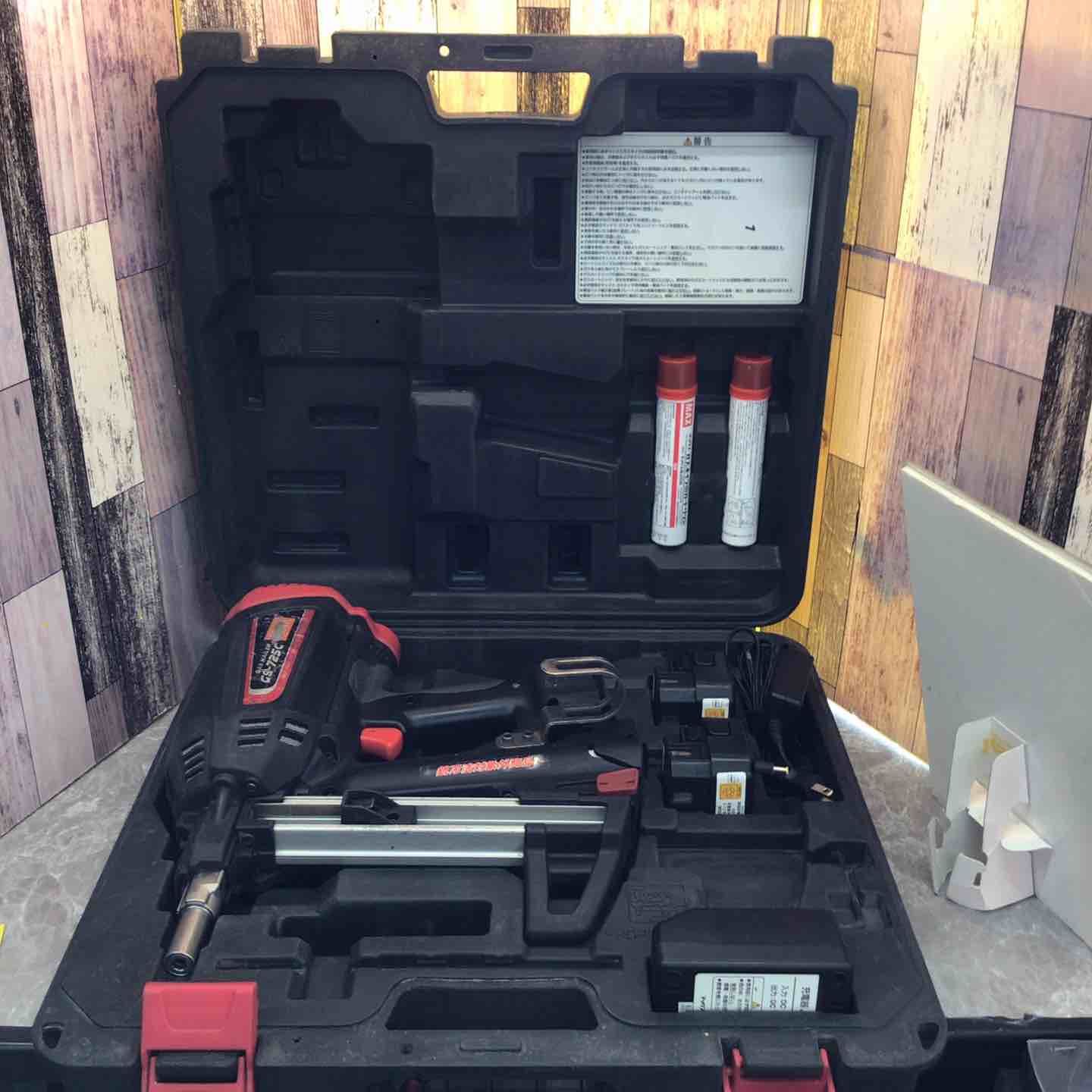 品 マックス MAX コードレスガスネイラ GS-725C 八潮店