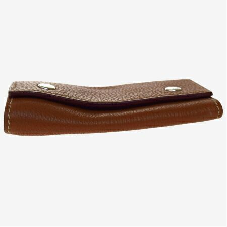 【エルメス】HERMES セリエ 4連キーケース レザー ブラウン 鍵入れ HERMES(エルメス) セリエ 4連 キーケース □L刻印キーケース