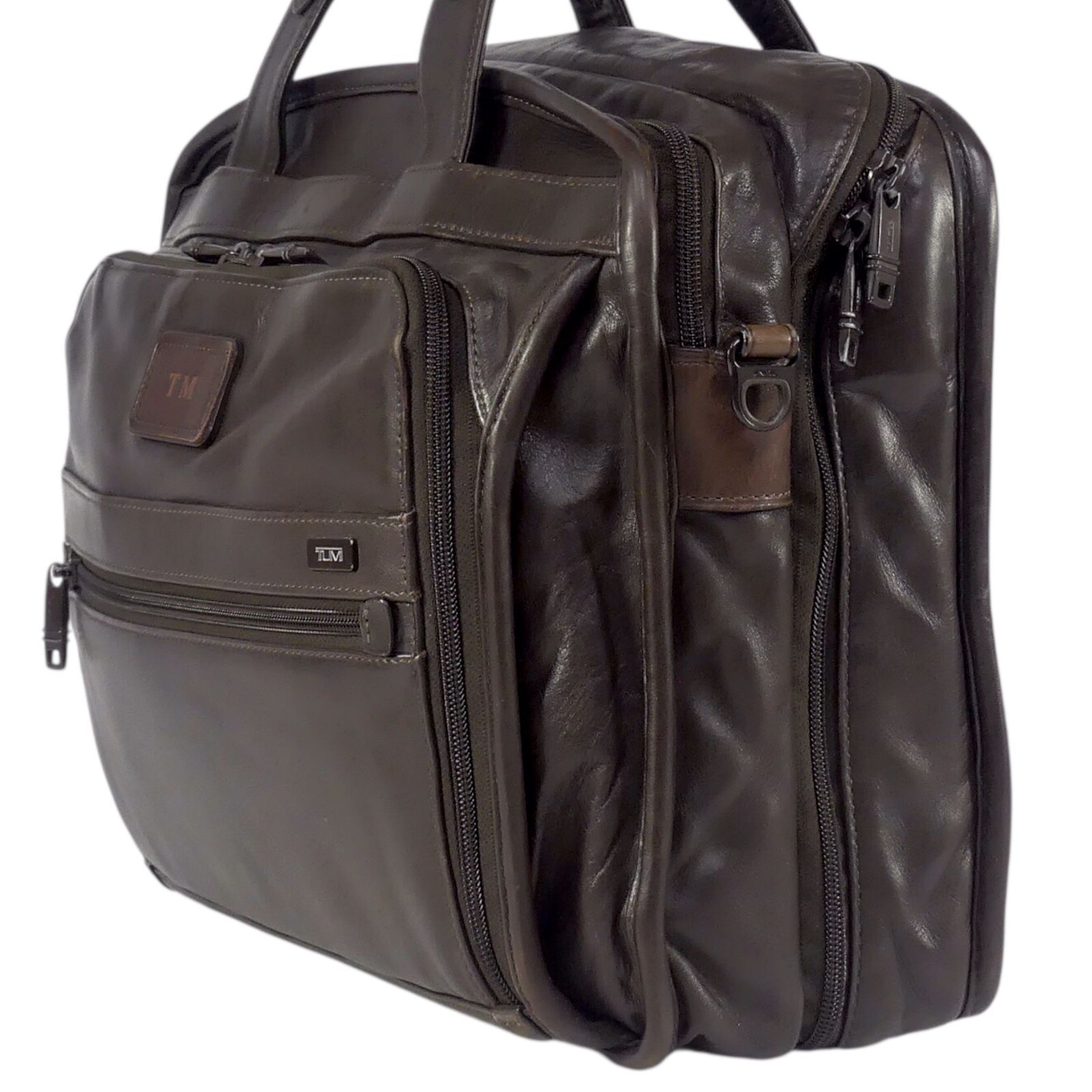 TUMI トゥミ ブリーフケース レザー 2way ショルダーバッグ 通勤 A4