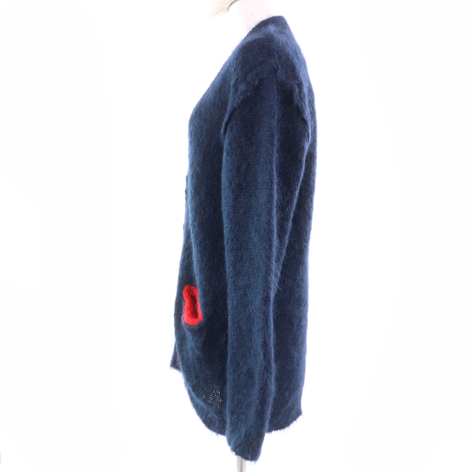 Maison Margiela カーディガン コート モヘア混 黒 Mサイズ ipCBvxC1nWag.jpg?width=768