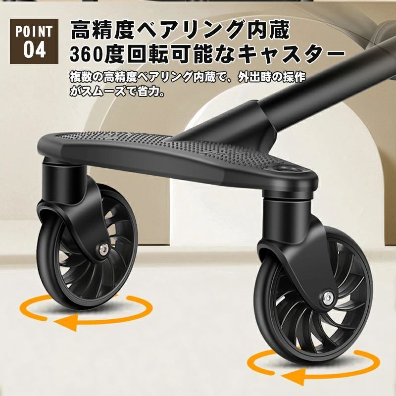 グレー ベビーカー ワンタッチ折りたたみ Joie 折りたたみ式ベビーカー