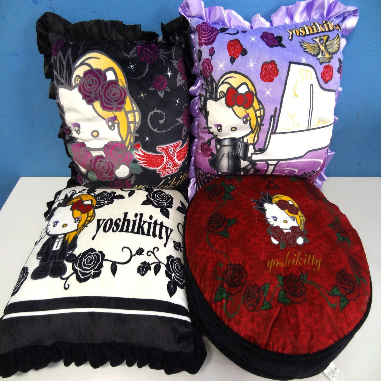 YOSHIKITTY クッション 3点セット YOSHIKITTY クッション 3点セット