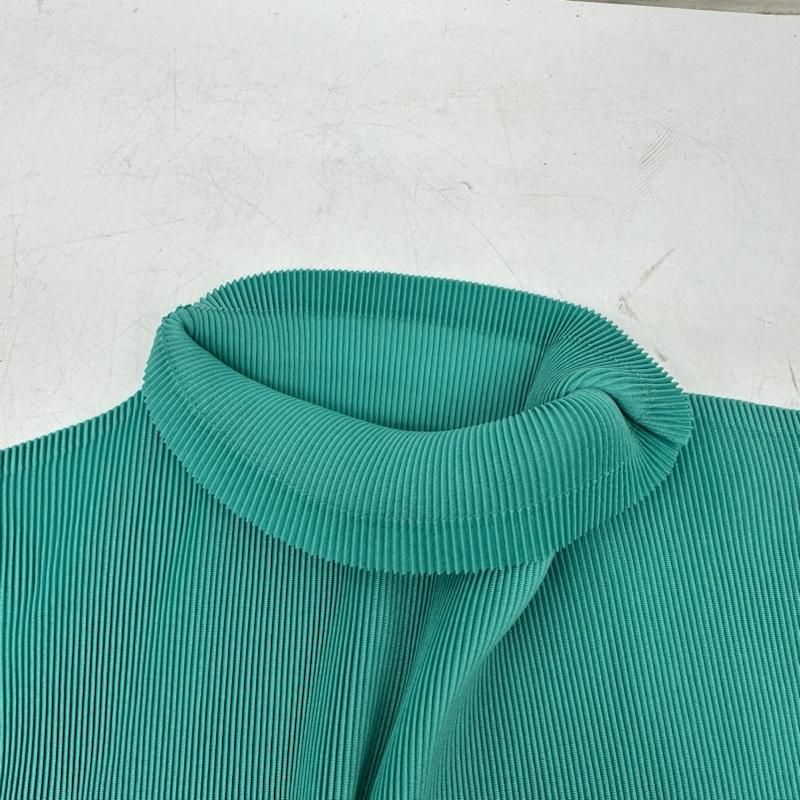 PLEATS PLEASE ISSEY MIYAKE 半袖カットソー ハイネック PLEATS PLEASE プリーツプリーズ カットソー 半袖 ISSEY MIYAKE