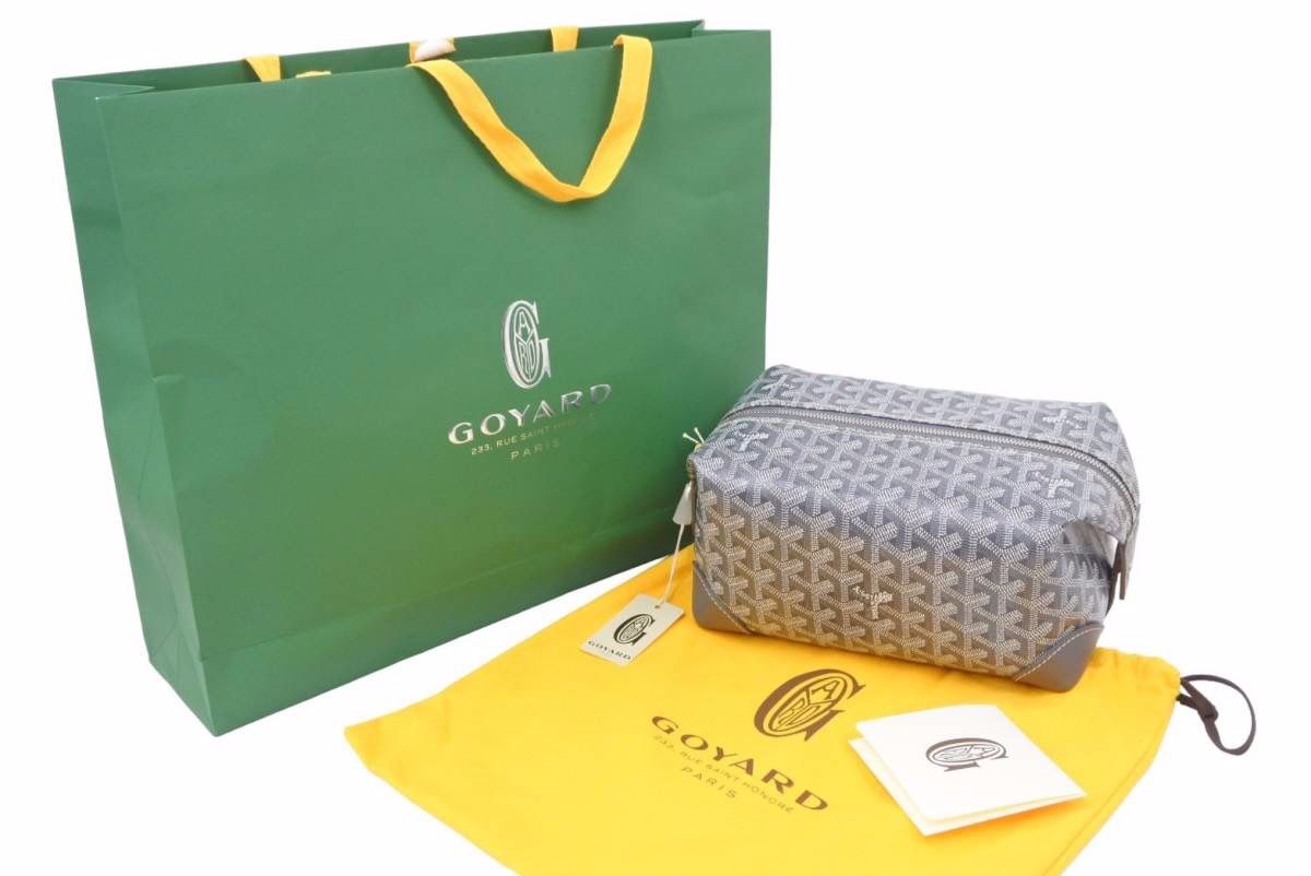 新品同様 GOYARD ゴヤール BOEING25 ボーイング25 ポーチ クラッチ 