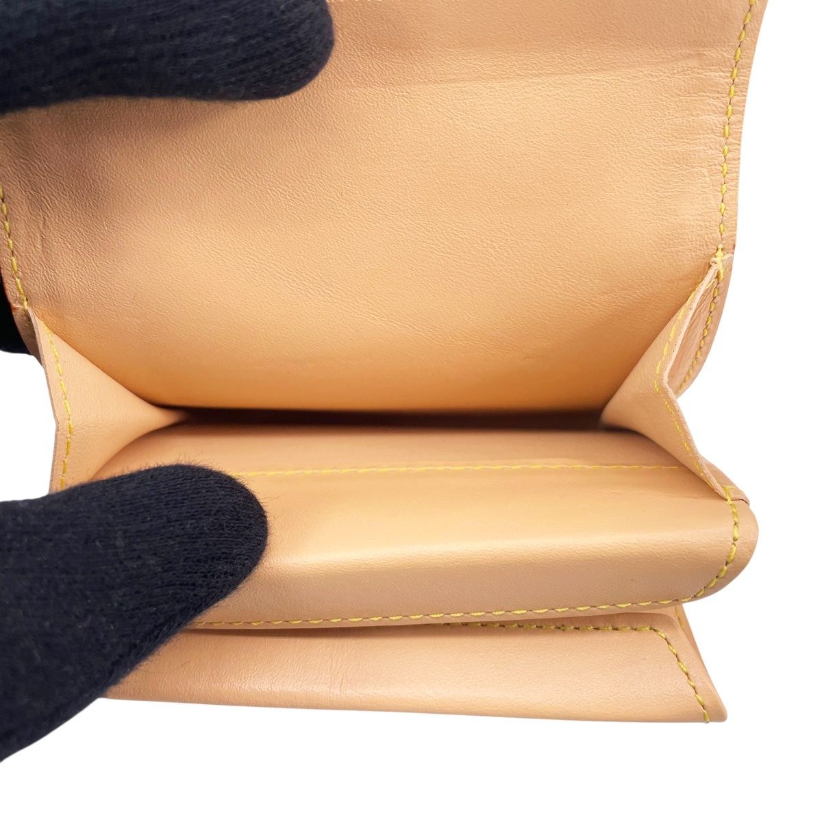 中古】LOUIS VUITTON ルイ・ヴィトン × 村上隆 ポルトモネ・プラ  