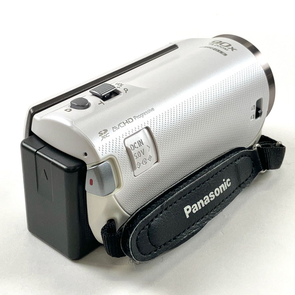 Panasonic パナソニック HC-V480MS ビオカメラ#637.85 Panasonic パナソニック HC-V480MS-W ホワイト ビデオカメラ