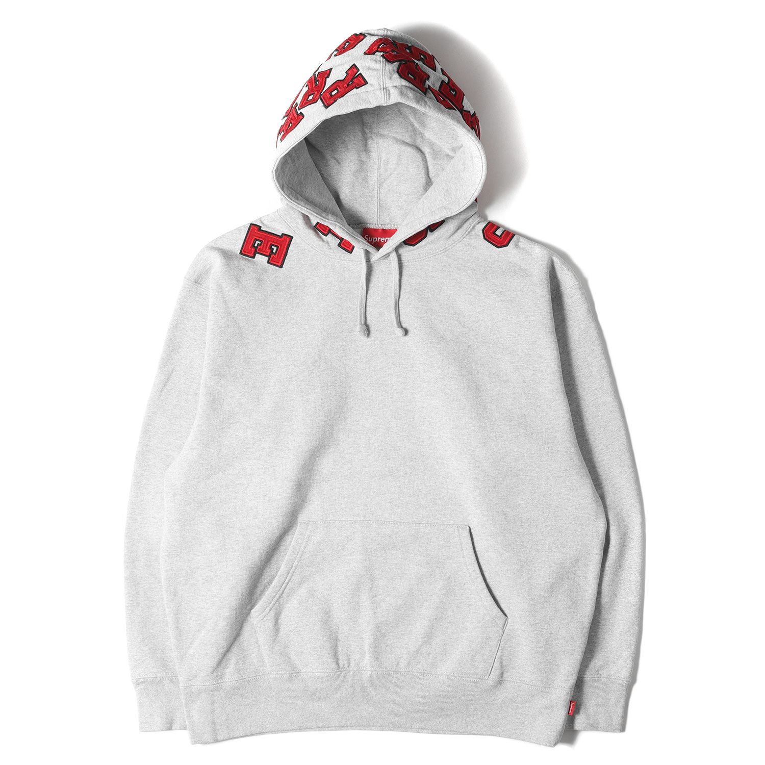 美品 Supreme シュプリーム パーカー サイズ:L 22AW フード アップリケ 