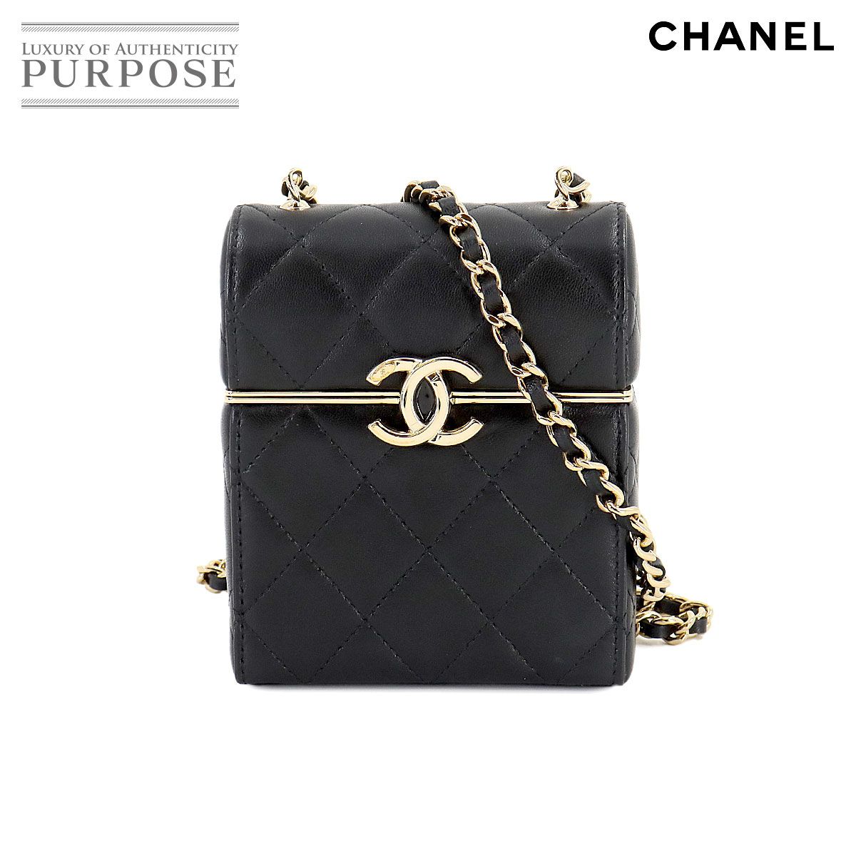 未使用 展示品 シャネル CHANEL マトラッセ ボックス型 チェーン 