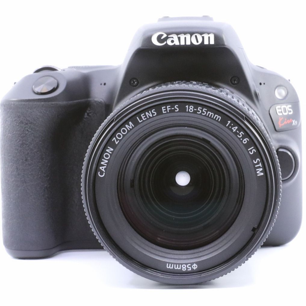 良品＞ Canon デジタル一眼レ フカメラ EOS Kiss X9 ブラック レンズ