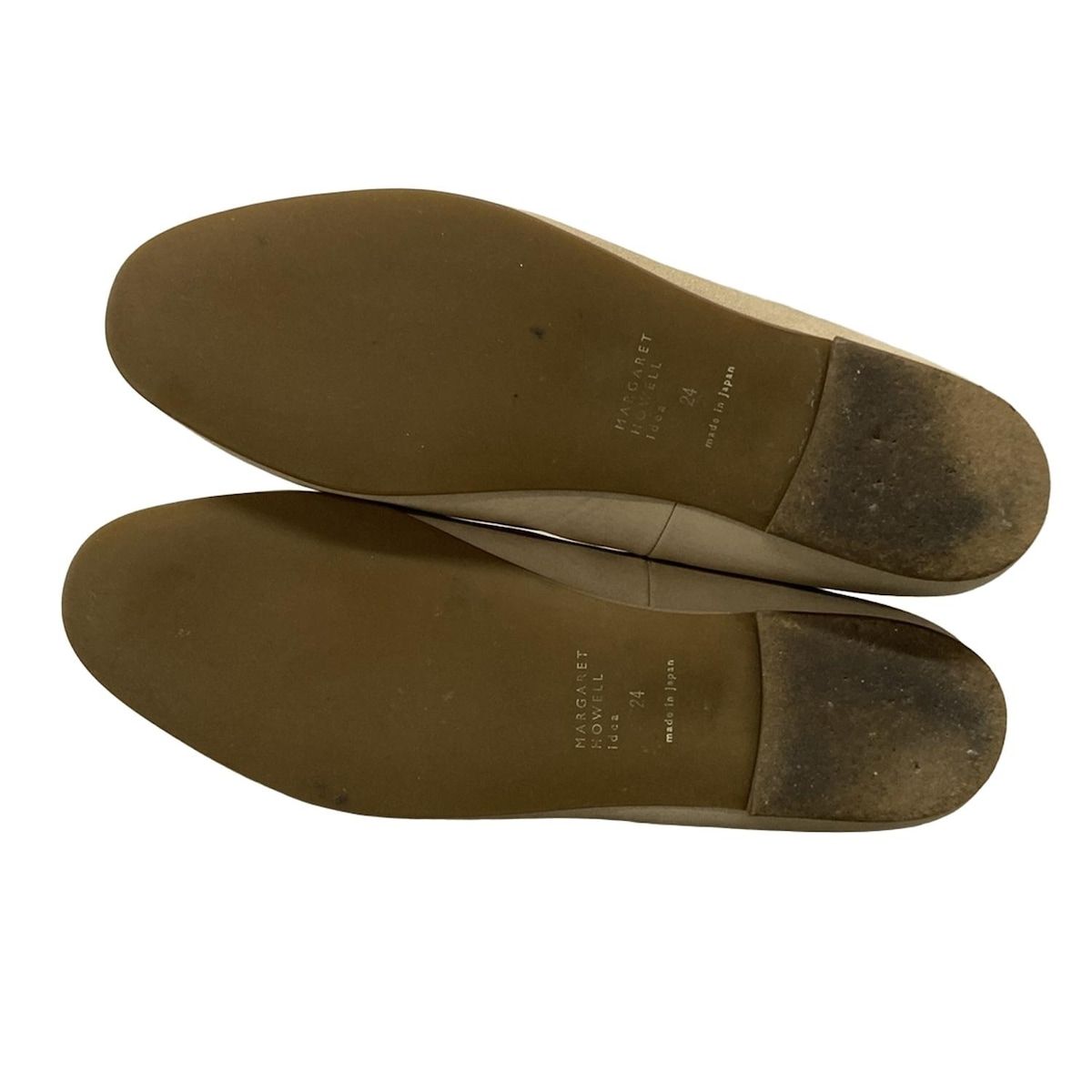 マーガレットハウエル　靴　スリッポン　革　ウィングチップ マーガレット・ハウエル アイデア MARGARET HOWELL idea