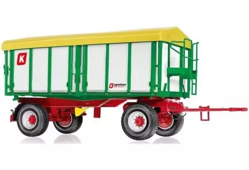 ミニカー　1/32 Kroger 2車軸 3方向開閉トレーラー HKD 302(ブラック) [077867] 中古】ミニカー 1/32 Kroger 2車軸 3方向開閉トレーラー HKD 302