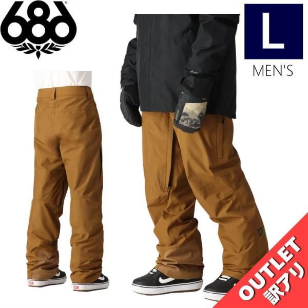 アウトレット ◎ 686 GORE-TEX CORE SHELL PNT BREEN Lサイズ シックスエイトシックス パンツ スノーボード スノボウェア 24-25