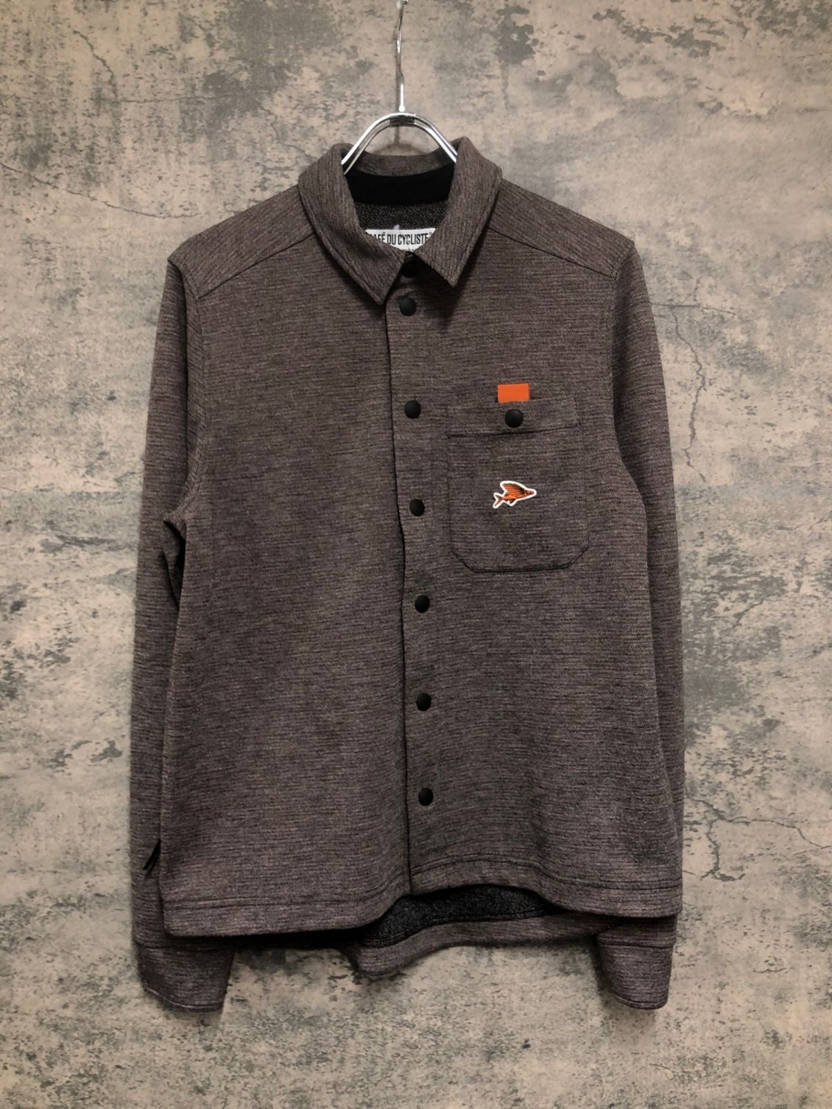 IW790 カフェドシクリステ Cafe du Cycliste パスカリン PASCALINE Henna 長袖 サイクルジャージ ブラウン M