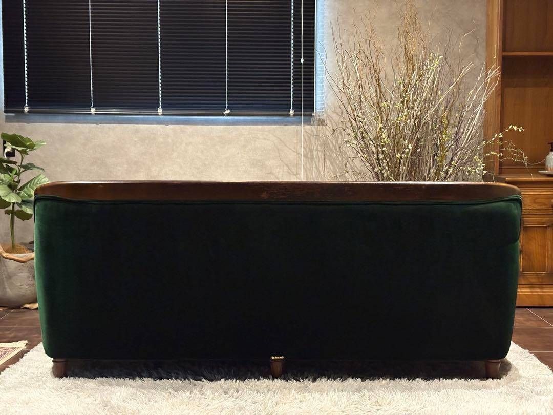 maruni マルニ木工3人掛けソファ3PソファリベットグリーンGZ