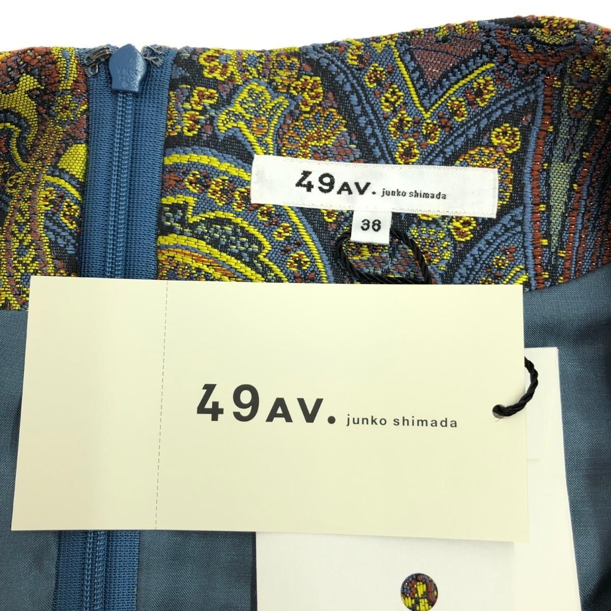 Junko shimada 49アベニュージュンコシマダ ノースリーブワンピース  