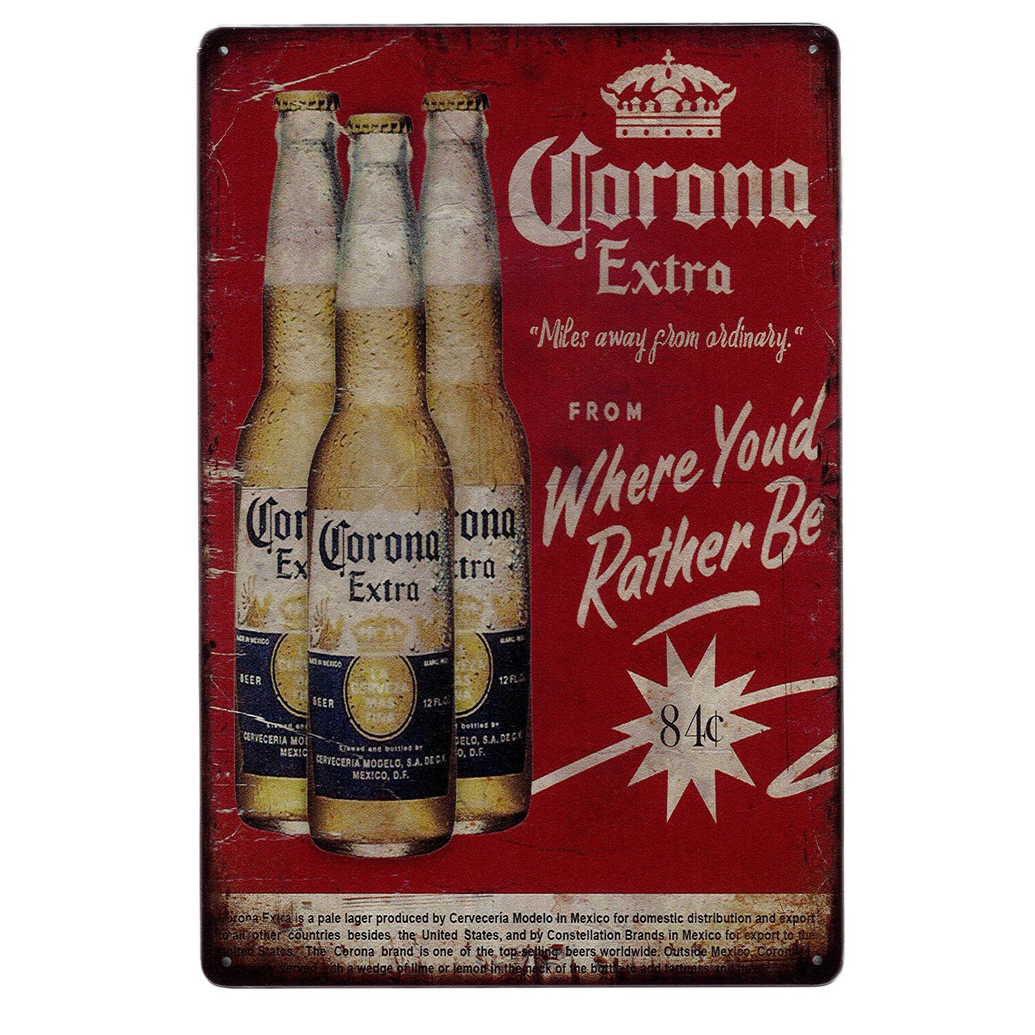 ☆新品☆【CORONA サインプレート】※フォロワー限定クーポン有り サインボード 看板 ブリキ看板 メタルサイン A4 アメ雑 アメリカン雑貨  ガレージ レトロ雑貨 - メルカリ