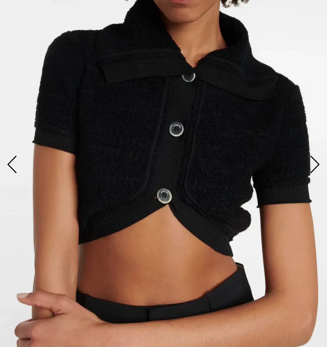 JACQUEMUS ジャックムス　クロップド　カーディガン　サイズ36 JACQUEMUS(ジャックムス) クロップド カーディガン - メルカリ