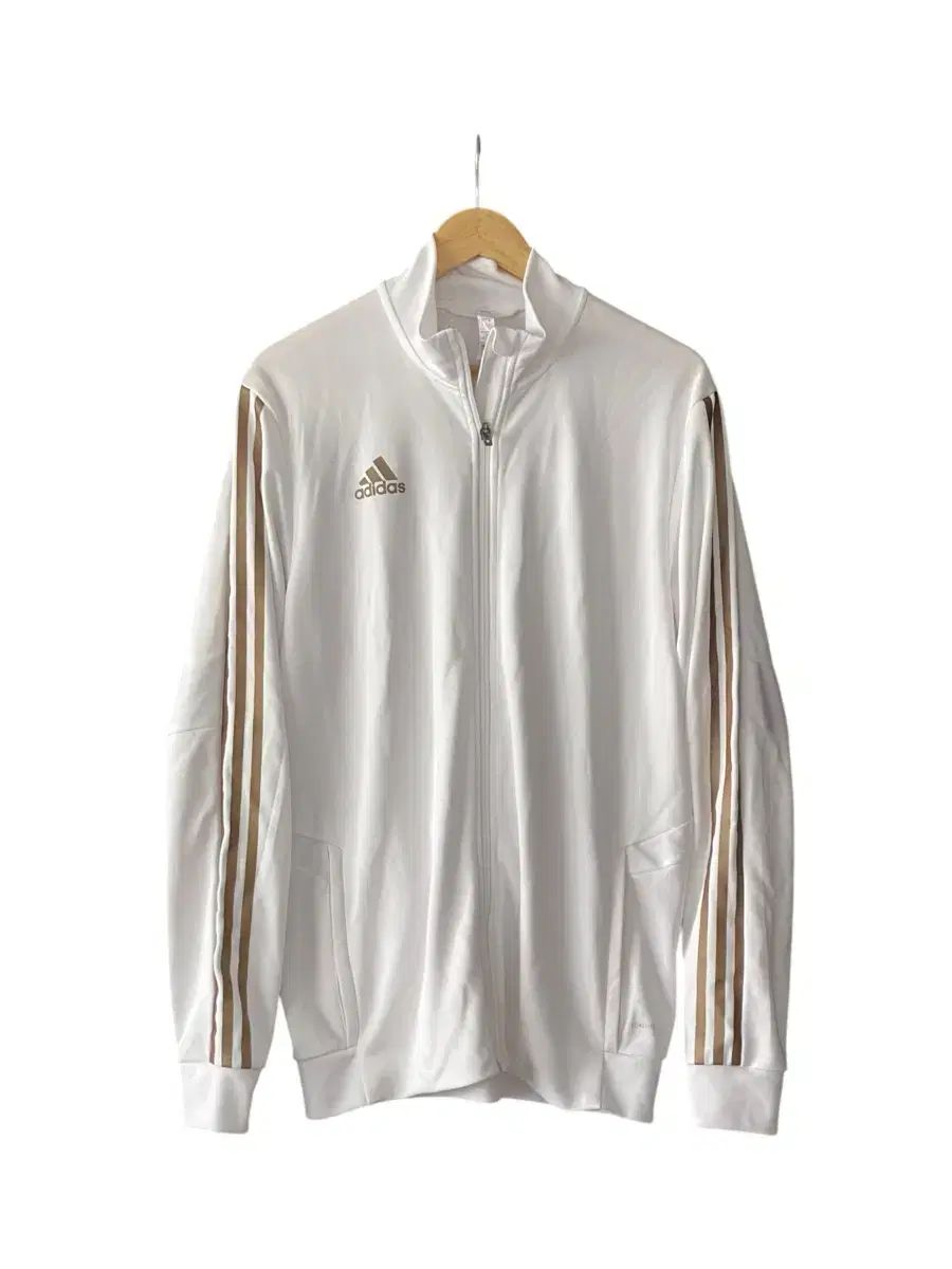 L adidas アディダス 白 ゴールド オーバーサイズ ジャージ