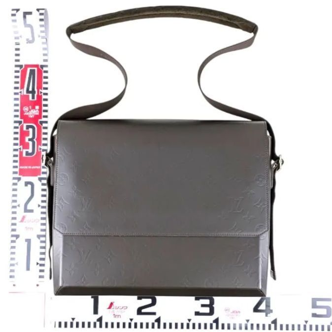 ★☆★オープニング価格★☆★　レア【美品】LOUIS VUITTON ルイヴィトン　M46570　グラセ フォンジー　ショルダーバッグ　ビジネスバッグ　モノグラム・グラセ　ダークブラウン　メンズ