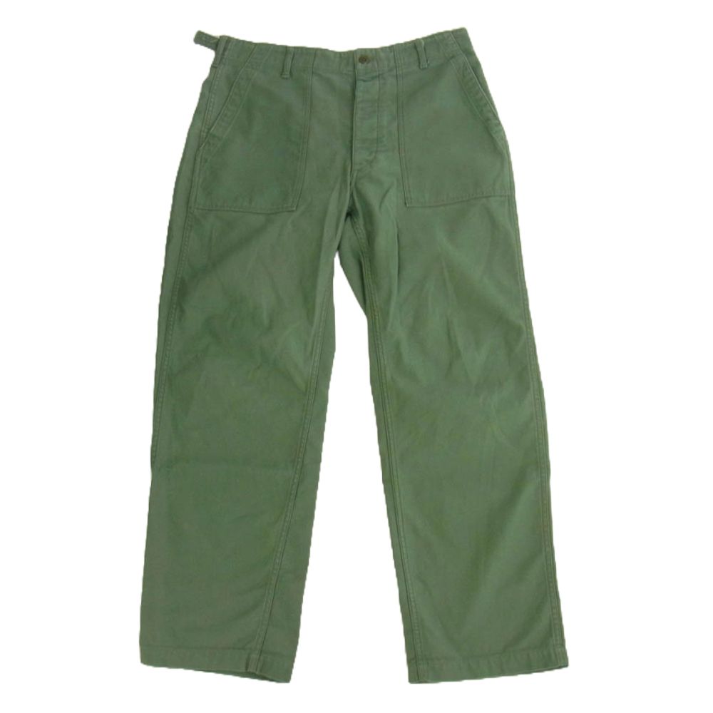 Engineered Garments エンジニアードガーメンツ ファティーグ ベイカーパンツ グリーン系 M