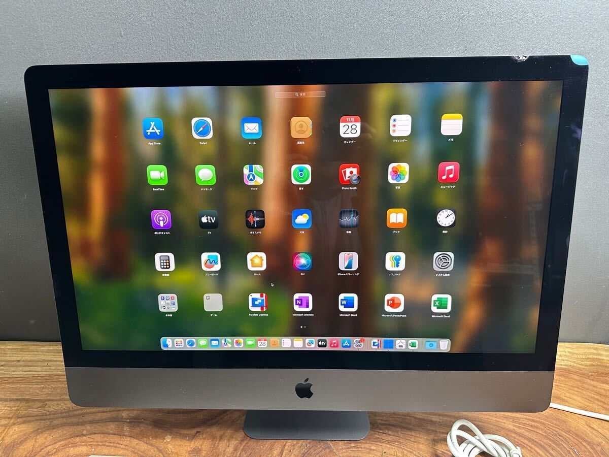 美品/iMacPro 2017/Retina 5K 27inch/CJ111-3 美品」Apple iMacPro 2017/Retina 5K 27inch/3GHz 10コア Intel
