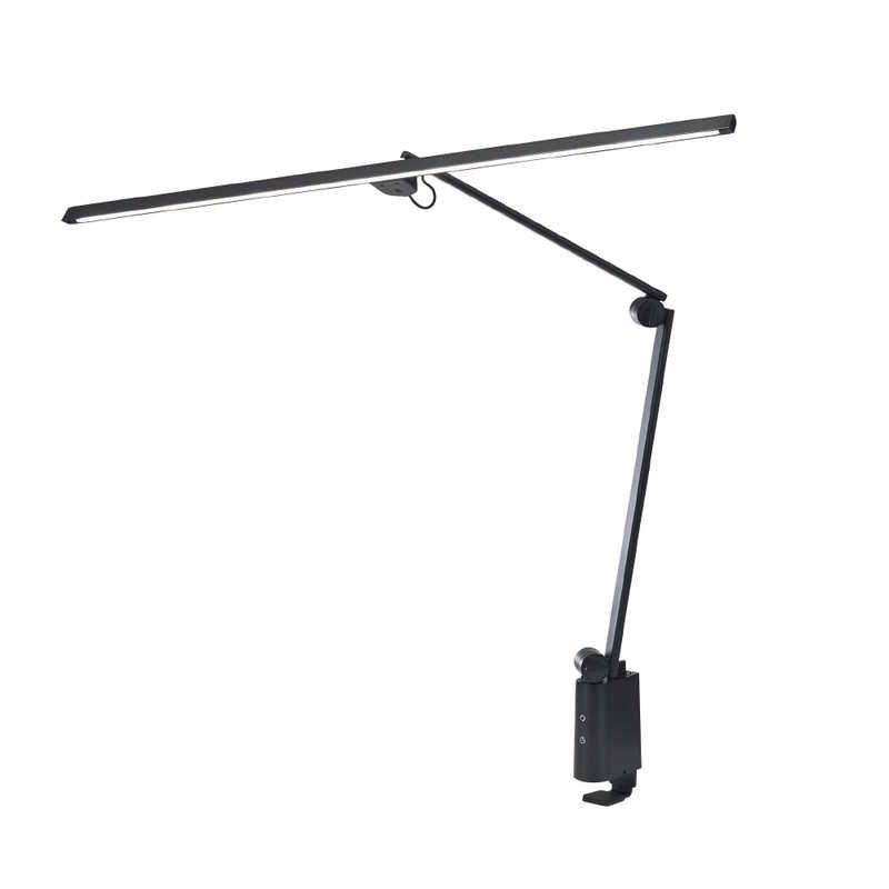未開梱 ユアサ クランプ式 ワイドLEDデスクライト LED LGD-A3332-K