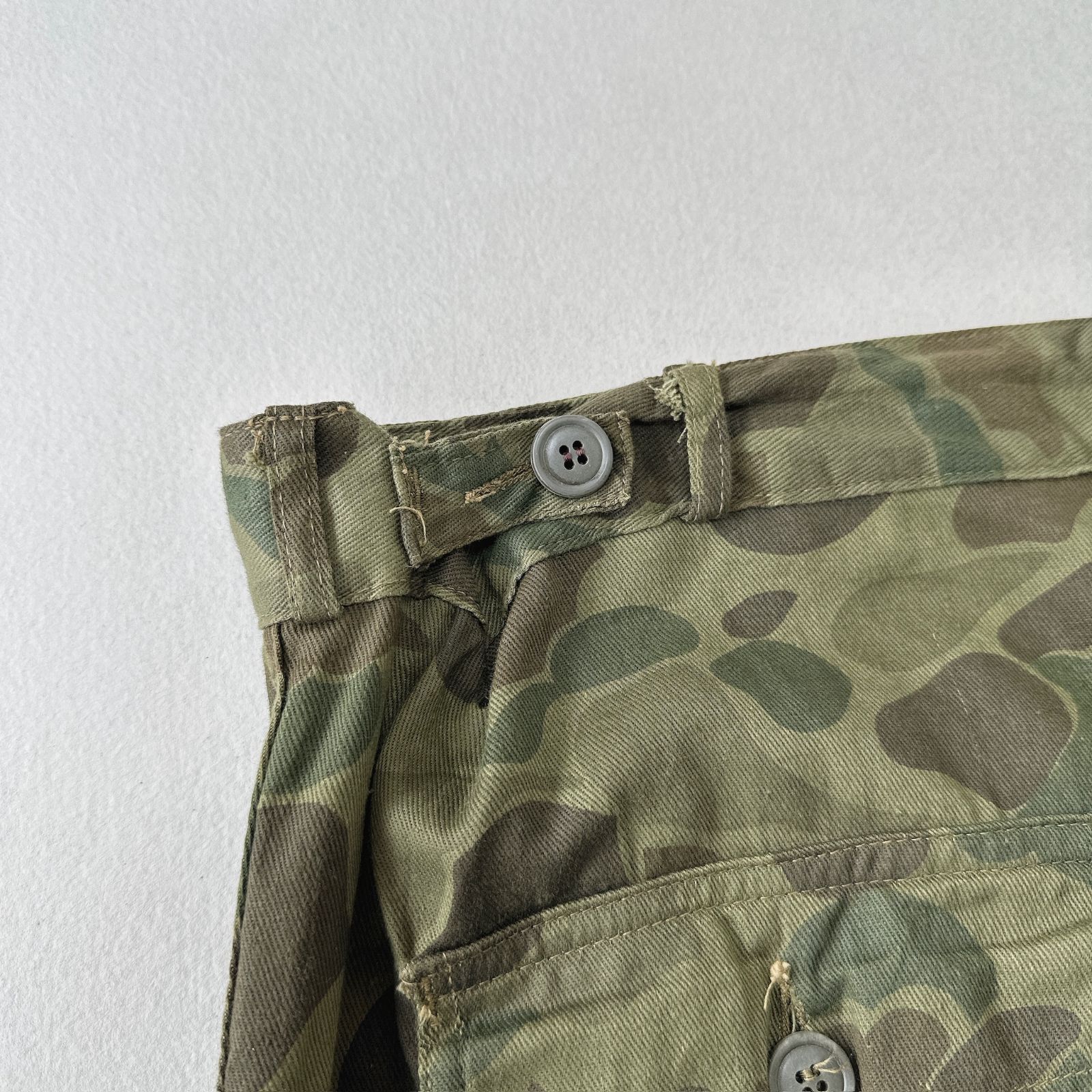1960s~US ARMY ダックハンターカモ 　フロッグスキン　ベイカーパンツ 60's 70's 60s 70s ダックハンターカモ ベイカーパンツ 迷彩