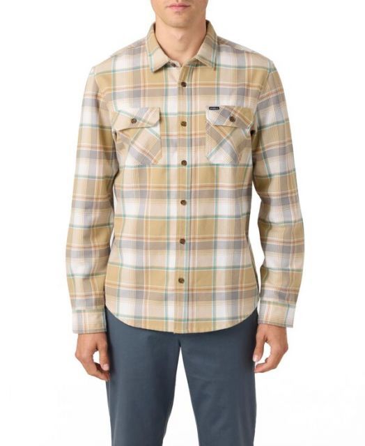 【送料無料】 オニール メンズ シャツ トップス Men's Winslow Plaid Flannel Shirt Twill