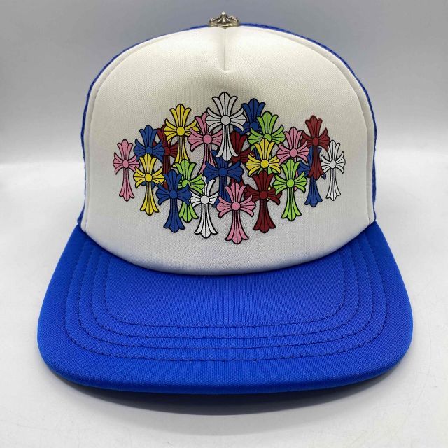 クロムハーツ キャップ マルチセメタリークロス CHROME HEARTS MULTI COLOR CEMETERY CROSS TRUCKER HAT クロムハーツ