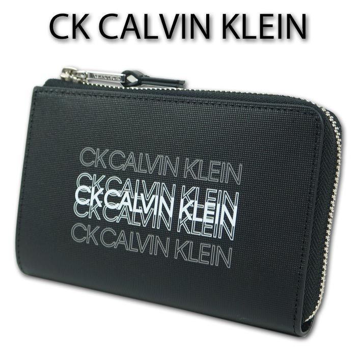 お気に入り】 カルバンクライン 黒色二つ折り財布 theduchessclub.com