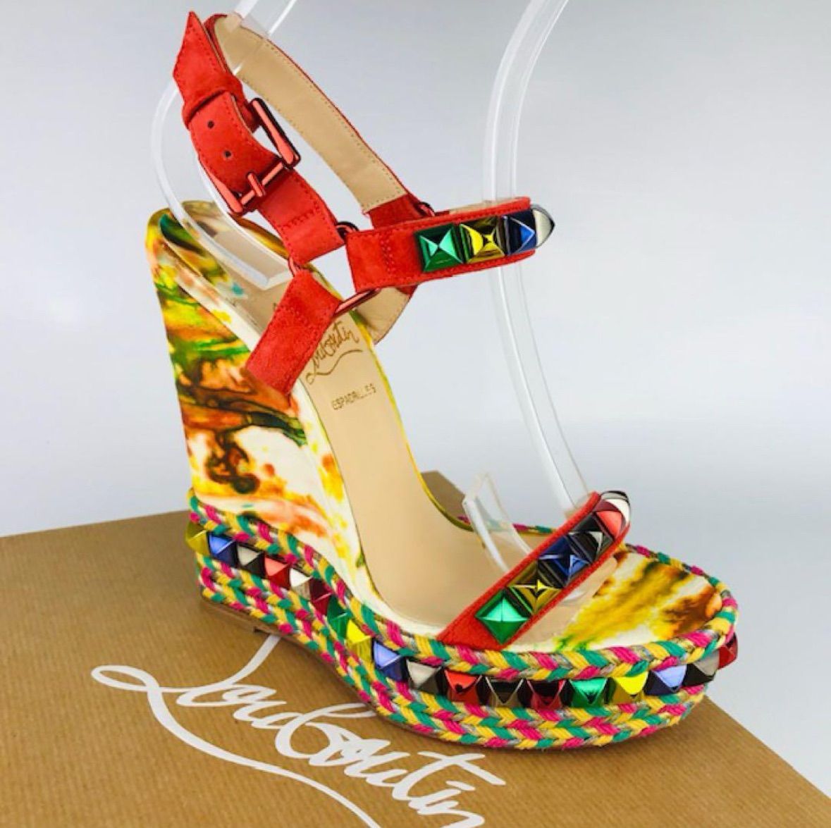 美品☆Christian Louboutin・クリスチャン ルブタン CATACLOU