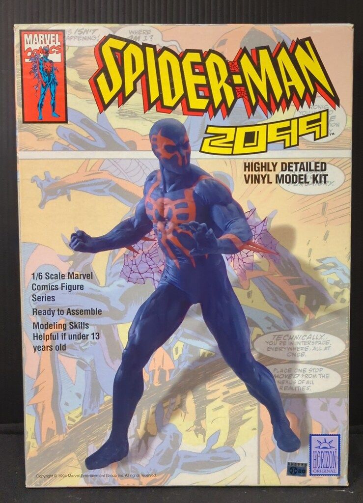 HORIZON HIGHLY DETAILED VINY MODEL KIT SPIDER MAN 2099 1/6スケール