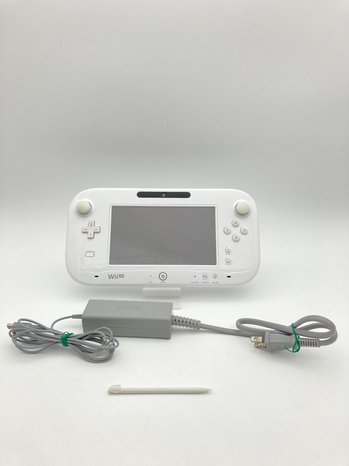 Wii U - Nintendo　wiiu　ゲームパッド　白　タッチペン付き　正常動作を確認済み Wii U - Nintendo wiiu ゲームパッド 白 タッチペン付き 正常