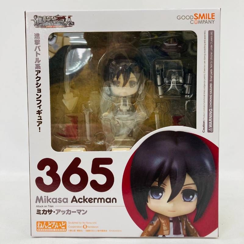 進撃の巨人 ねんどろいど フィギュア ミカサ・アッカーマン グッドスマイルカンパニー Amazon.co.jp: グッドスマイルカンパニー 進撃の巨人 ミカサ