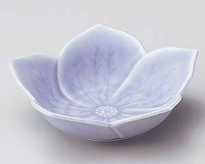 和食器 テ077-378 紫マット浅小鉢(大)