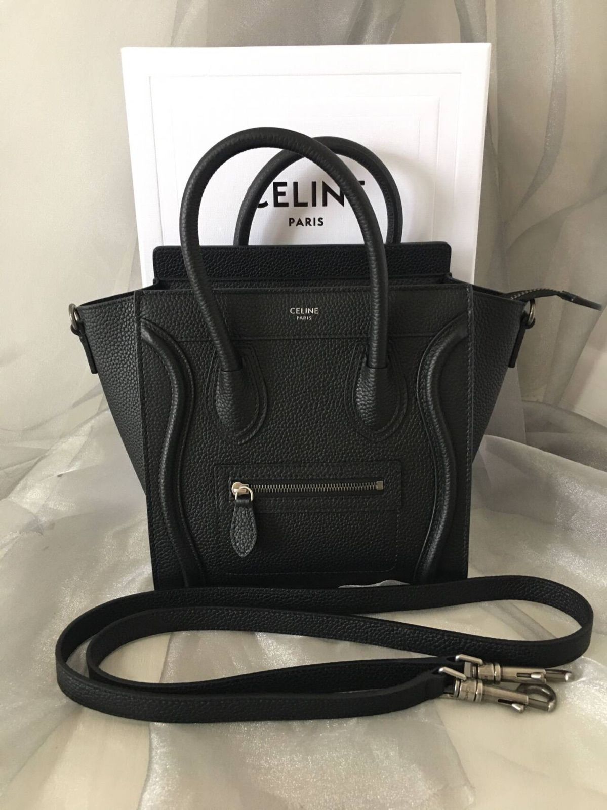 CELINE セリーヌ ラゲージ ナノ 2WAYバッグ