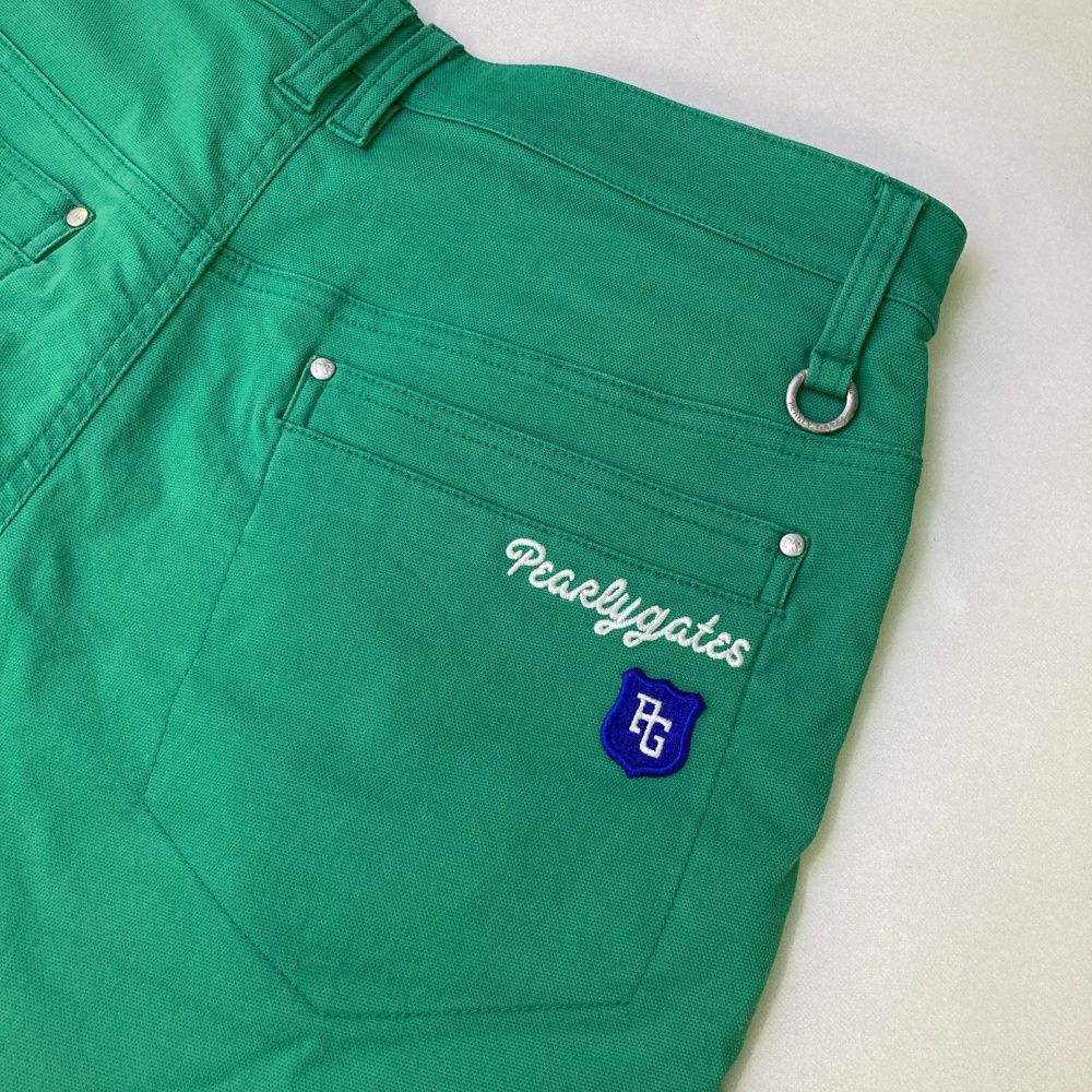 新品 PEARLEY GATES パーリーゲイツ ストレッチロングパンツ 緑 1 PEARLY GATES 【PREMIUM SALE 40%OFF】PEARLYGATES パーリー