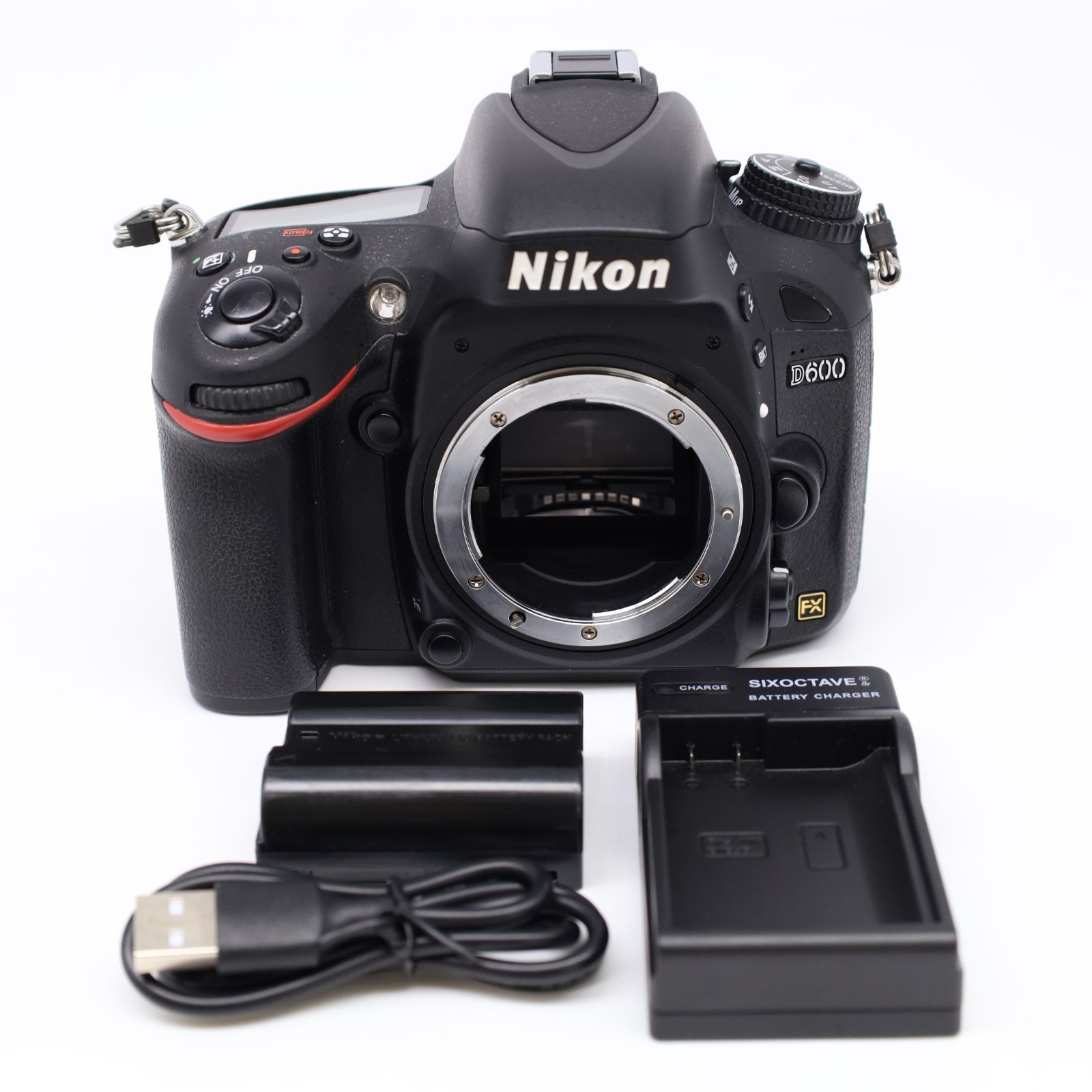 22456ショット！新品級 ☆ Nikon D600 ボディー デジタル一眼レフ