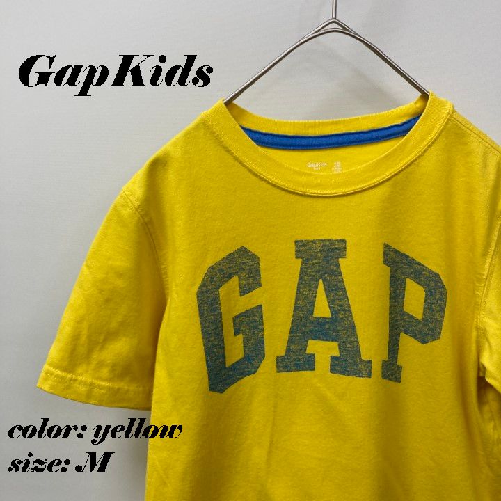 子供服 キッズ 男の子 Tシャツ 130cm M 黄色 半袖 GAPロゴ 夏 - ひのきおライフストア - メルカリ