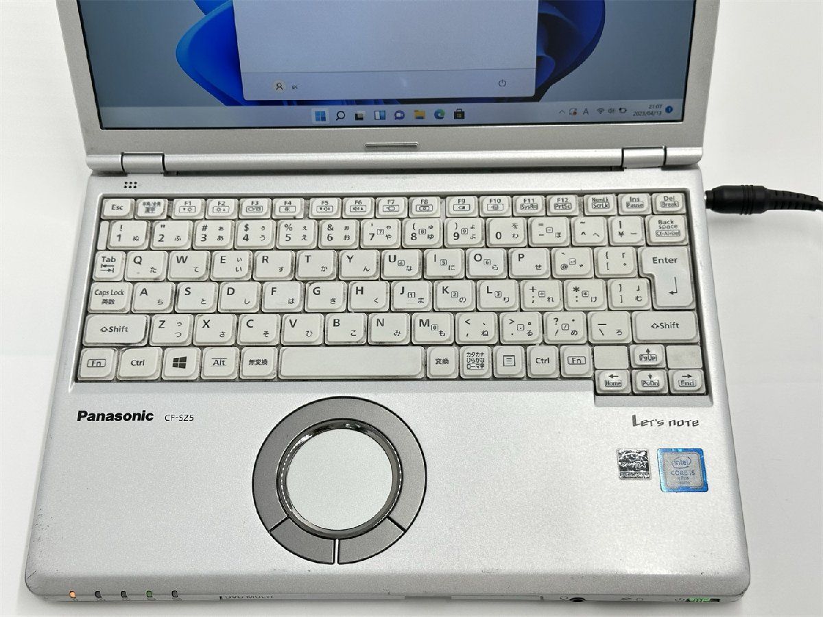 送料無料 保証付 日本製 12.1型 ノートパソコン Panasonic CF-SZ5PDC5S